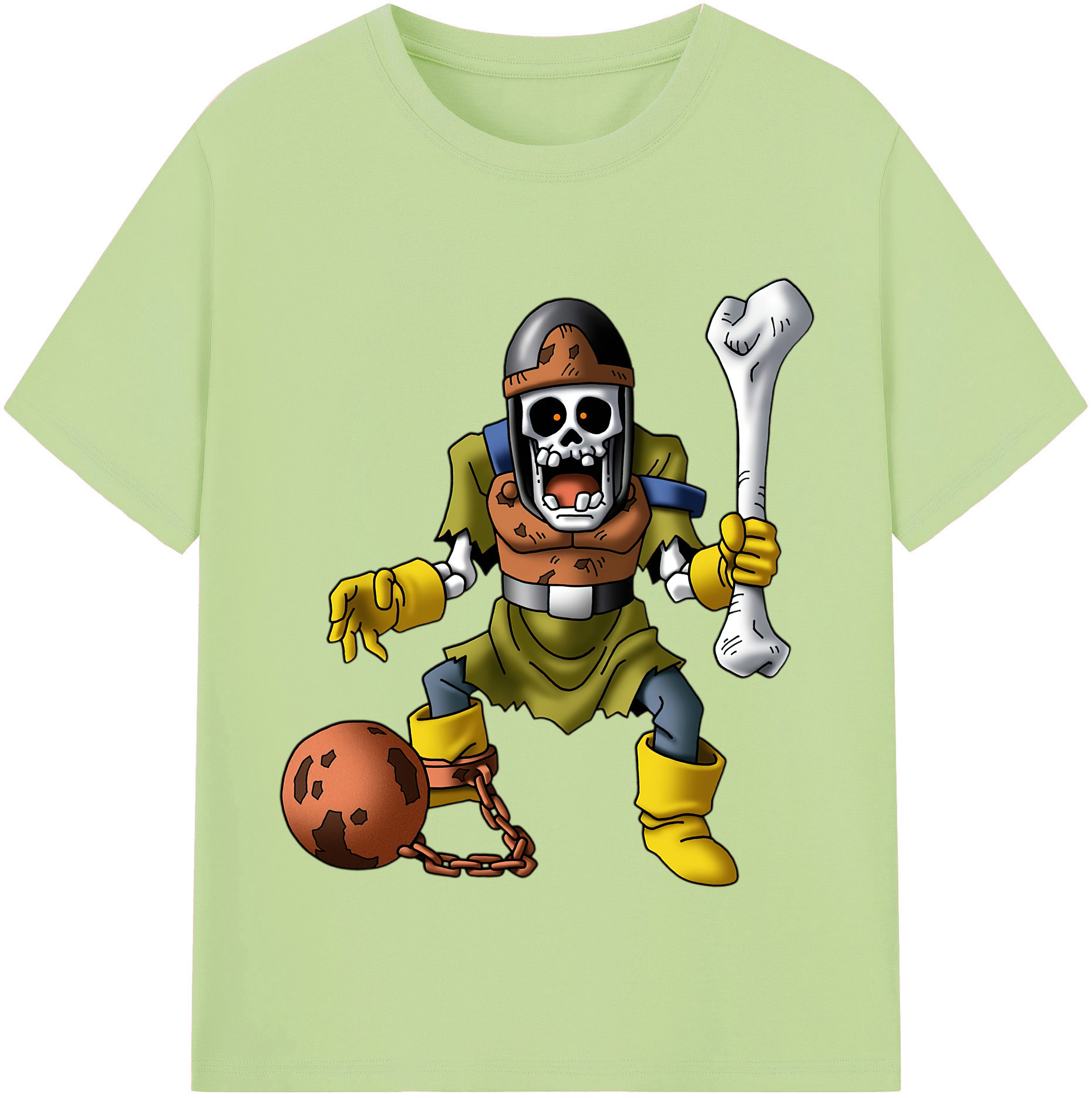 （画像用） ドラゴンクエスト Doragon Kuesuto Dragon Quest 綿100％半袖Tシャツ（フロントプリント）